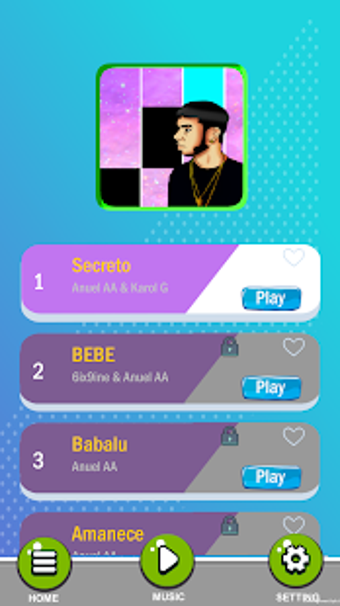 Image 1 for Anuel AA - Piano Game 201…