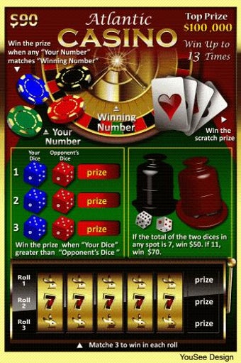 Image 1 for Lottery Scratch Off - Mah…