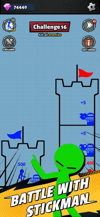 Image 0 for Tower Stickman Hero