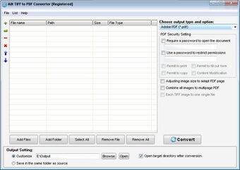 Image 0 for Ailt TIFF to PDF Converte…
