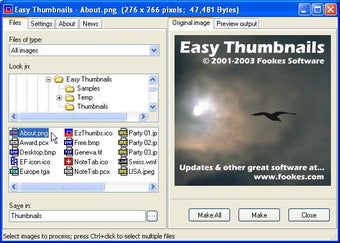Image 0 for Easy Thumbnails