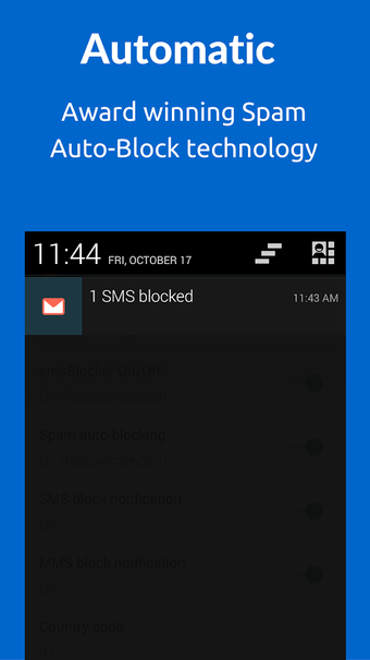 Imagen 0 para SMS, Block text, Spam blo…