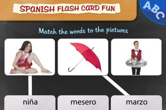 Image 0 for Spanish Flash Card Fun - …