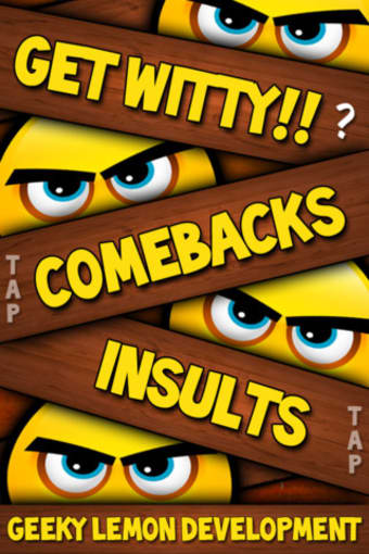 Image 6 for Comebacks and Insults