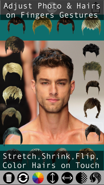 Image 0 for Male Hair Photo Editor - …