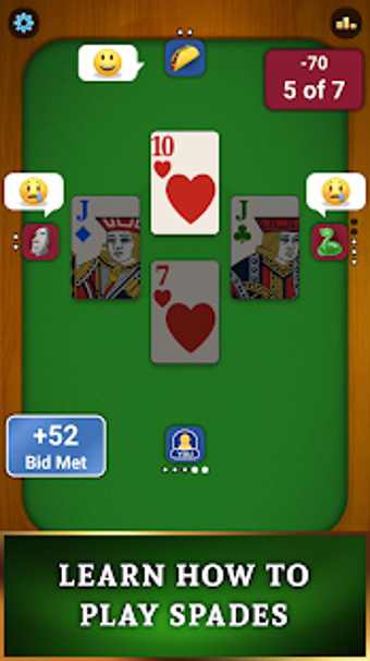Image 1 for Spades Card Game