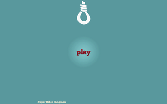Image 0 for Super Bible Hangman