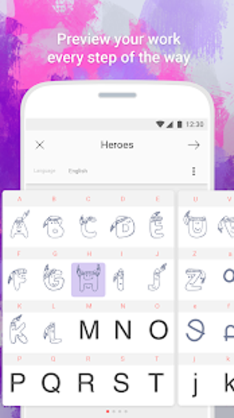 Image 0 for Fonty - Draw and Make Fon…