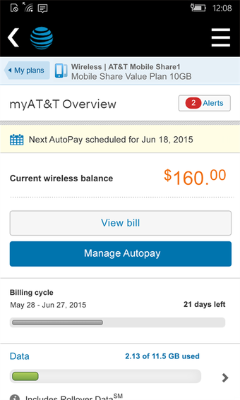 Image 1 for myAT&T for Windows 10
