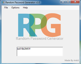 Image 0 for Random Password Generator
