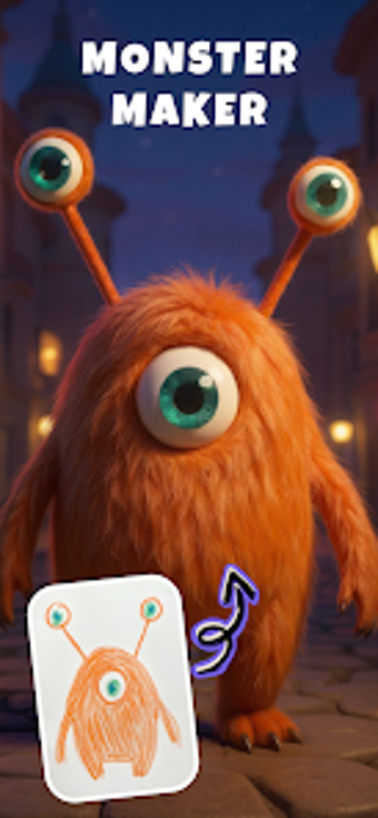 Image 0 for Monster: Sketch to Animat…