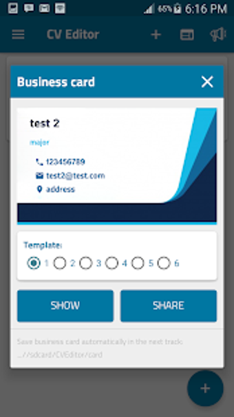 Image 2 for Resume ( CV Editor )