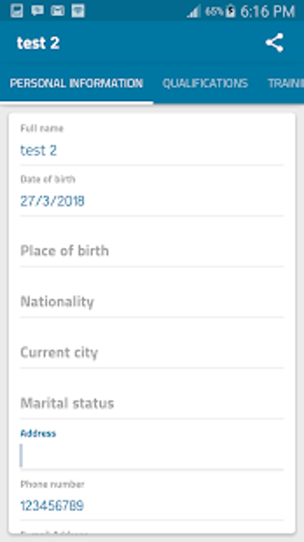 Image 3 for Resume ( CV Editor )