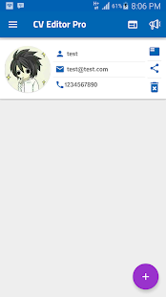 Image 1 for Resume ( CV Editor )