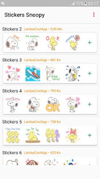 Image 1 for Stickers For Snooopy -WAS…