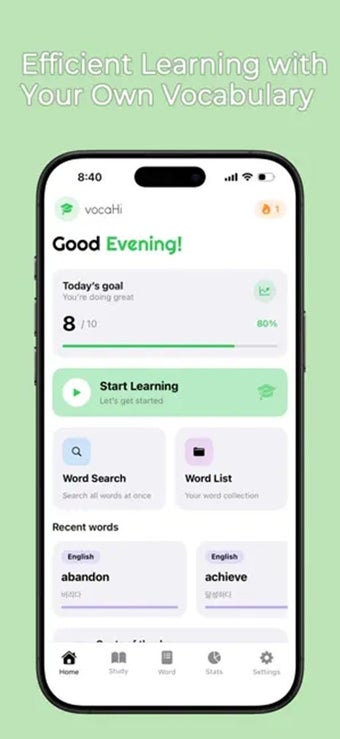 Imagen 0 para VocaHi - Vocab  Flashcard