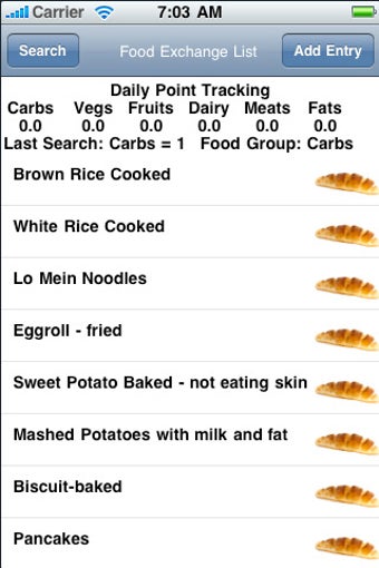 Image 0 for Food Exchange List