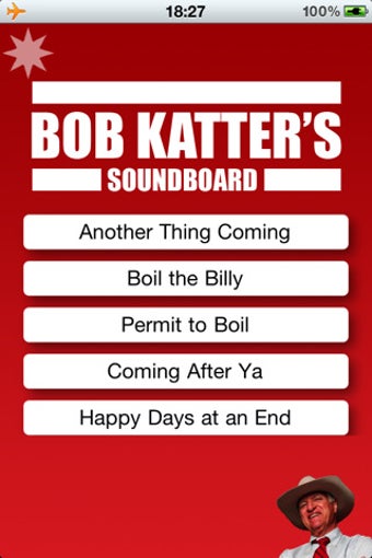 Image 0 for Bob Katter Soundboard