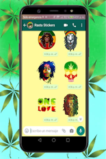 Image 2 for Reggae rasta sticker