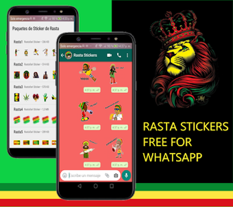 Image 3 for Reggae rasta sticker