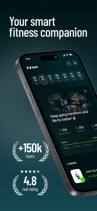 Image 0 for Befit AI Workout Planner