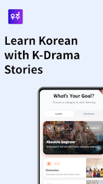 Imagen 0 para WooJooLearn: K-Drama Kore…