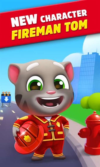 Imagen 2 para Talking Tom Gold Run for …