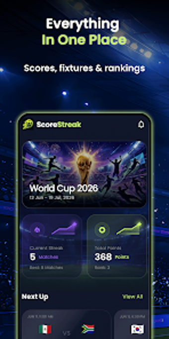 Imagen 0 para ScoreStreak: World Cup 20…