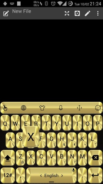 Imagen 2 para Theme TouchPal Metallic G…