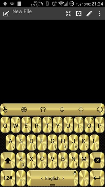 Imagen 3 para Theme TouchPal Metallic G…