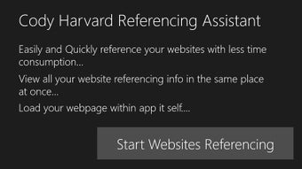 Image 1 for Cody Harvard Referencing …