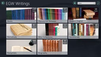 Imagen 1 para EGW Writings for Windows …