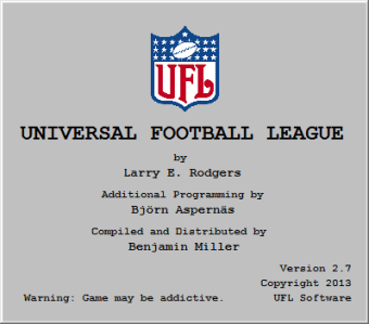 Image 0 for Universal Football League