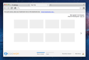 Image 1 for Coowon Browser