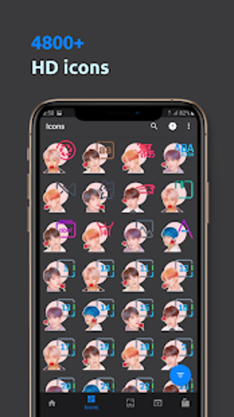 Imagen 1 para BTS Icon Pack -  MOTS: Pe…