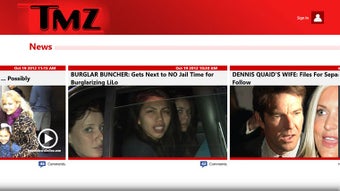 Imagen 0 para TMZ for Windows 8