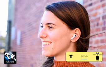 Image 1 for AirDroid | Using Airpod o…