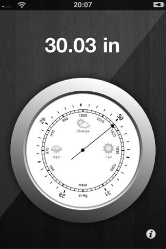 Image 0 for iBarometer for iPhone