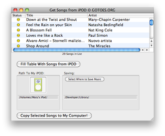 Image 0 for Get Songs Off iPod