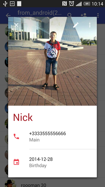 Image 3 for Contacts VCF