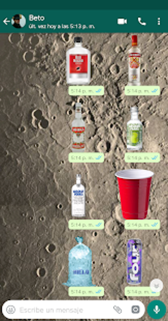 Image 1 for Drinks  Stickers Borracho…
