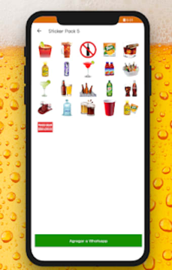 Image 3 for Drinks  Stickers Borracho…