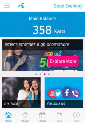 Imagen 0 para Telenor Myanmar Self-Care…