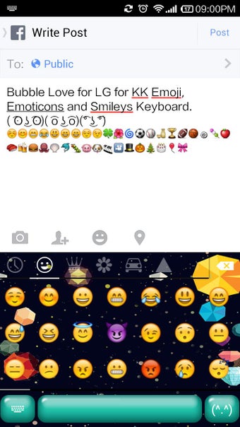 Imagen 1 para Bubble Love Skin Keyboard