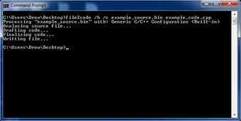 Image 0 for File2Code