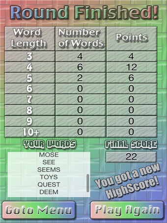 Image 2 for 3D Word Cube *Free* Boggl…