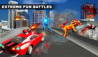 Image 2 for Ultimate Lion Robot Car T…