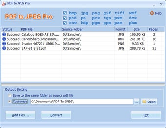 Image 0 for PDF To JPEG Pro