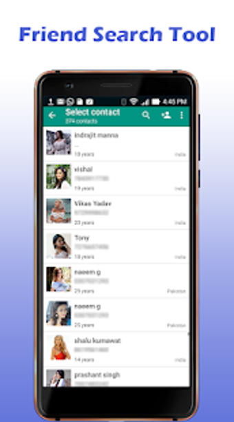 Image 1 for Friend Search Tool Simula…
