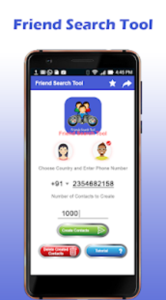 Imagen 2 para Friend Search Tool Simula…
